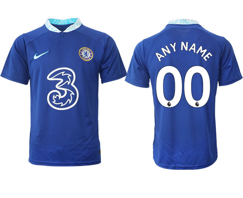 Men 2022-2023 Club Chelsea FC home aaa version blue customized Soccer Jersey->customized soccer jersey->Custom Jersey